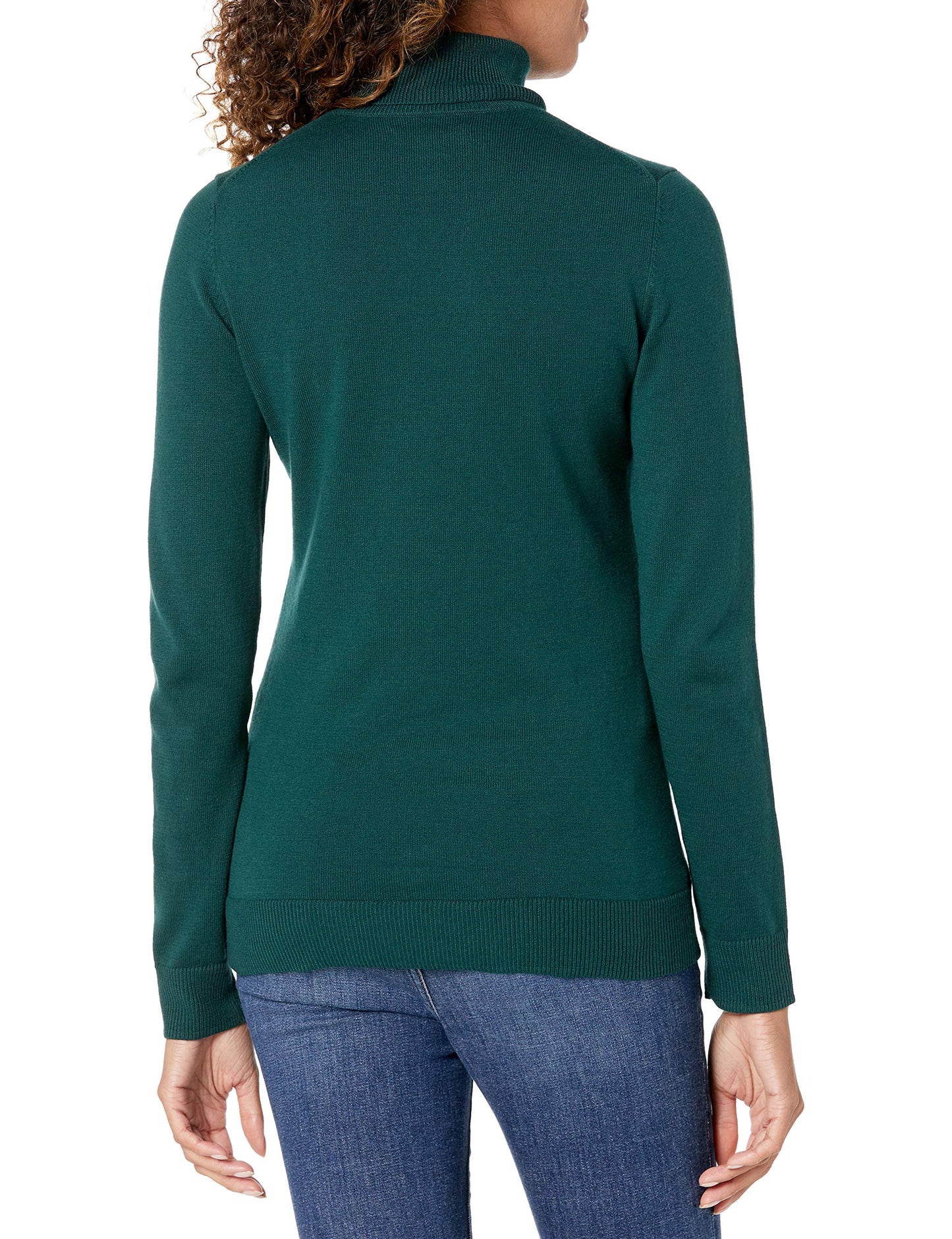 Amazon Essentials Women's Classic-Fit Lightweight Long-Sleeve Turtleneck Sweater (Available in Plus Size)