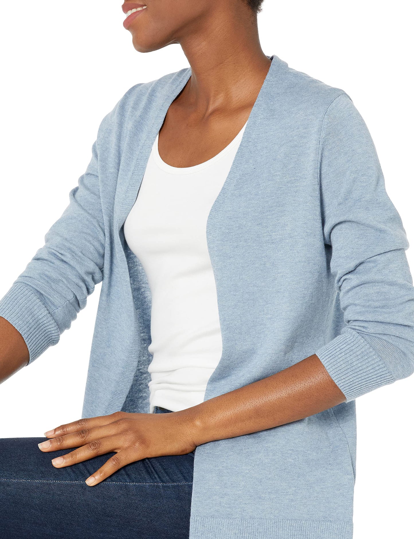 Amazon Essentials Women's Lightweight Open-Front Cardigan Sweater (Available in Plus Size)