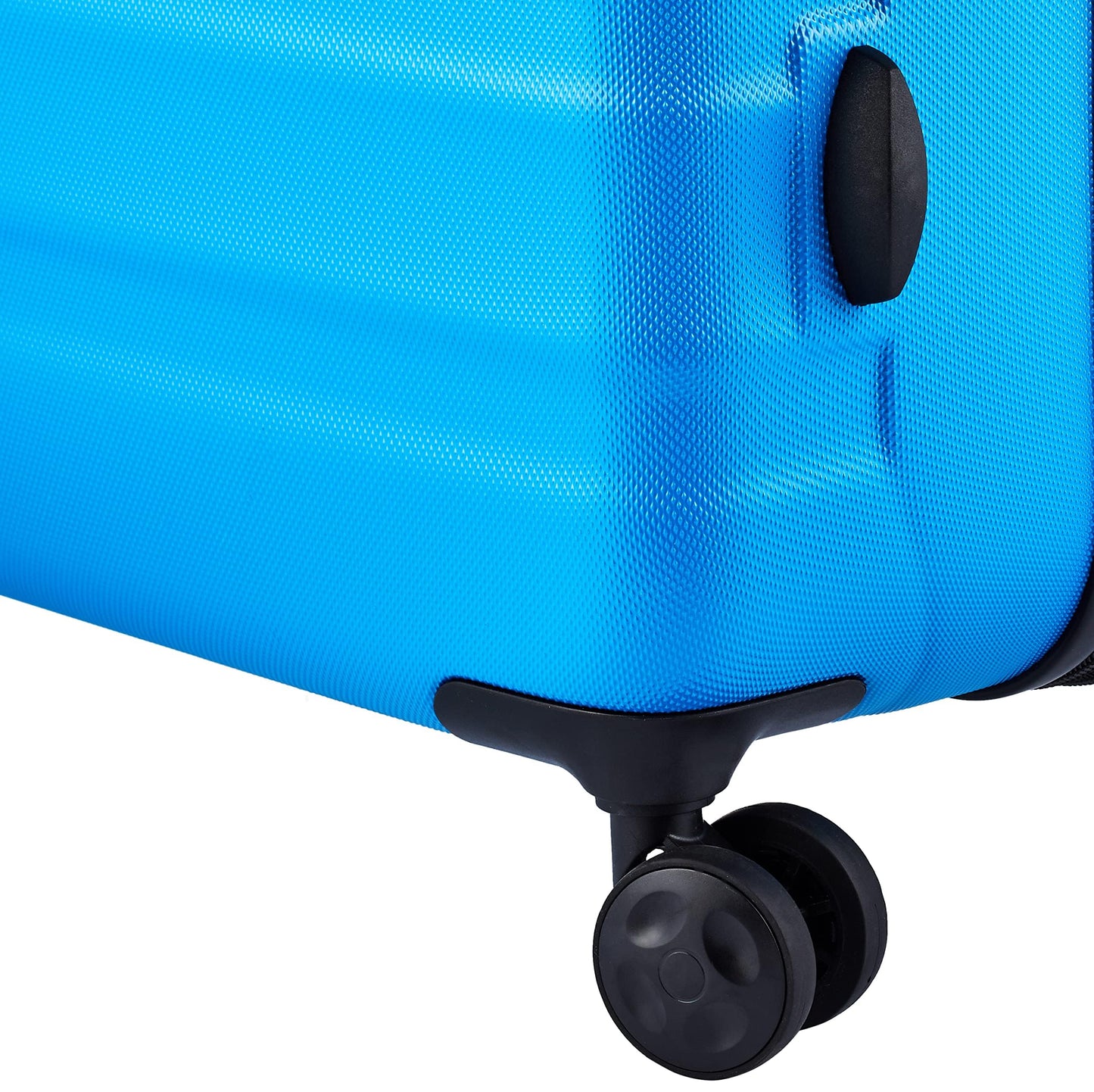 Amazon Basics Suitcase, Hardside Luggage with Spinner Wheels, Scratch-Resistant Surface, Light Blue, 30-Inch