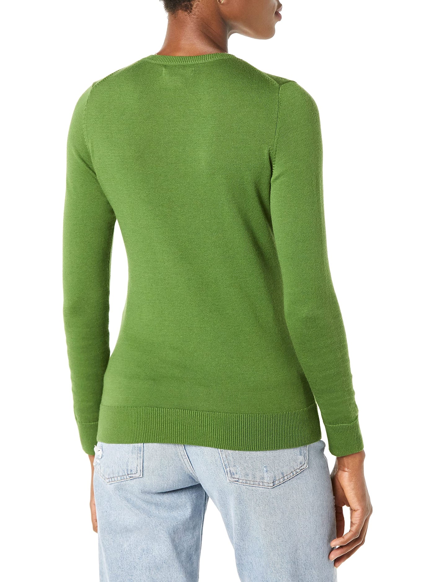 Amazon Essentials Women's Long-Sleeve Lightweight Crewneck Sweater (Available in Plus Size)