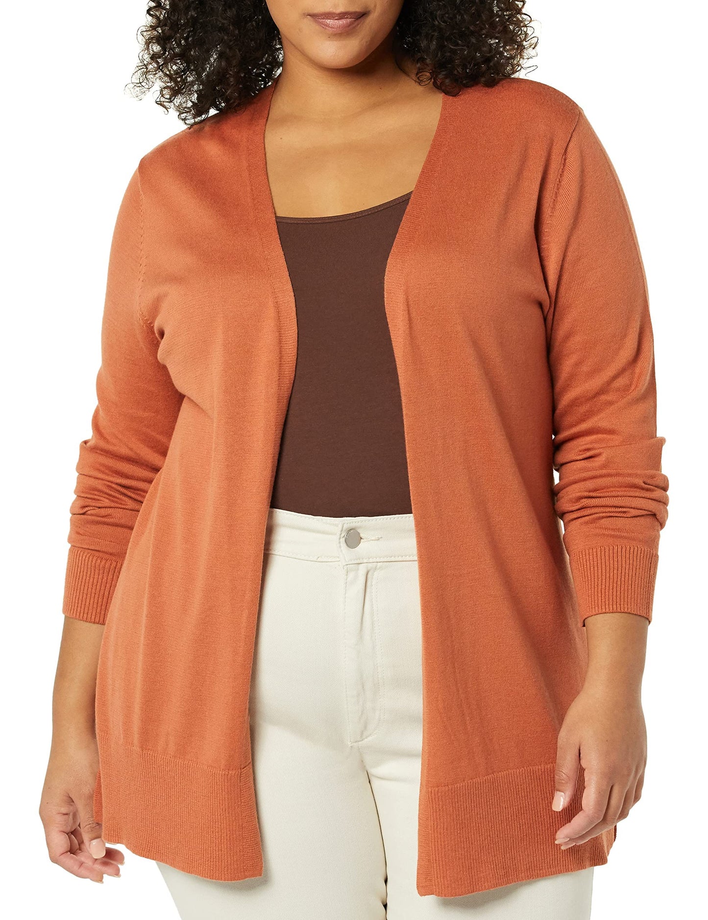 Amazon Essentials Women's Lightweight Open-Front Cardigan Sweater (Available in Plus Size)