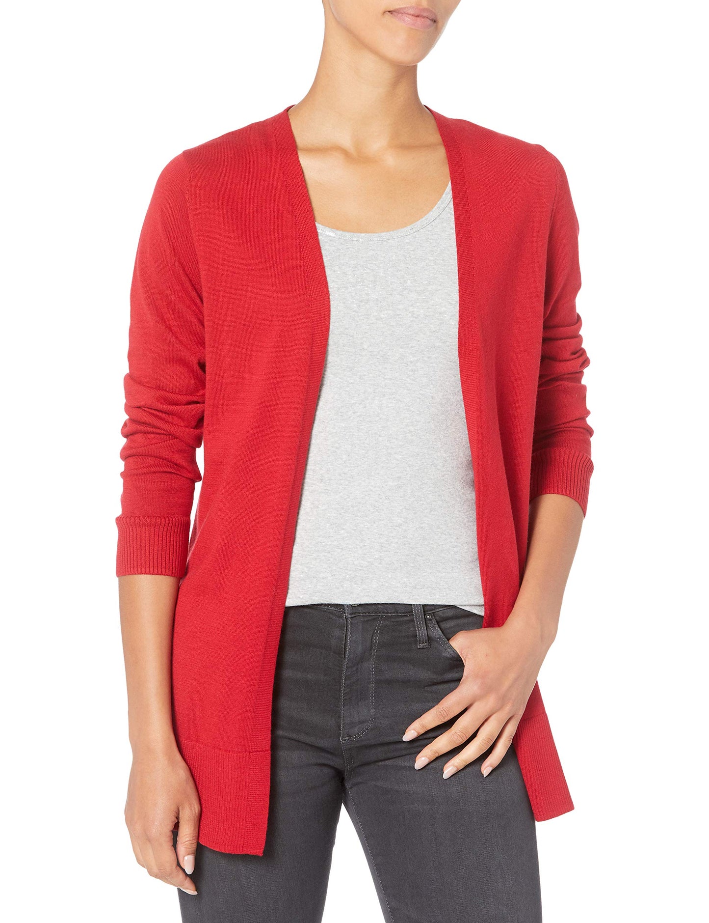 Amazon Essentials Women's Lightweight Open-Front Cardigan Sweater (Available in Plus Size)