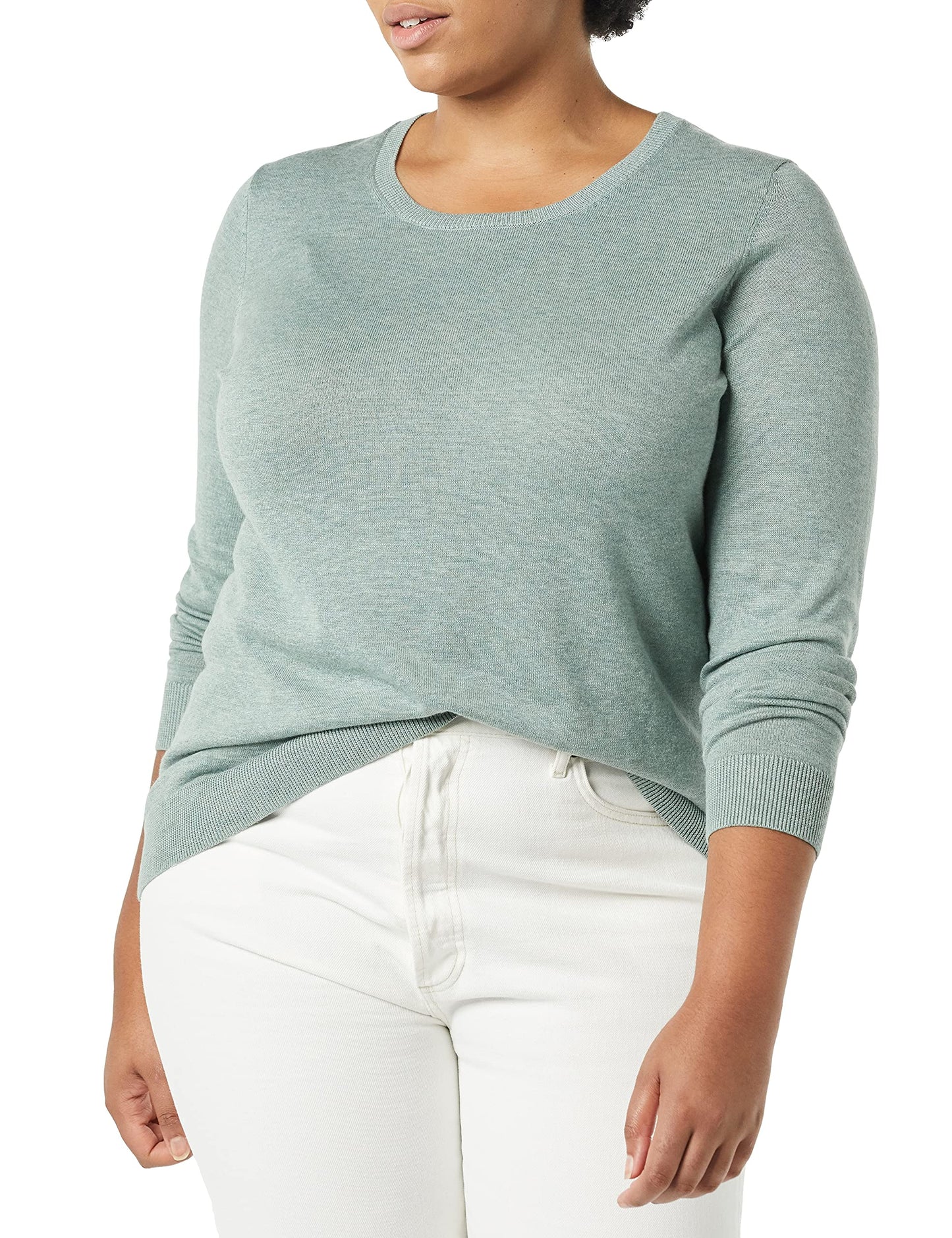 Amazon Essentials Women's Long-Sleeve Lightweight Crewneck Sweater (Available in Plus Size)