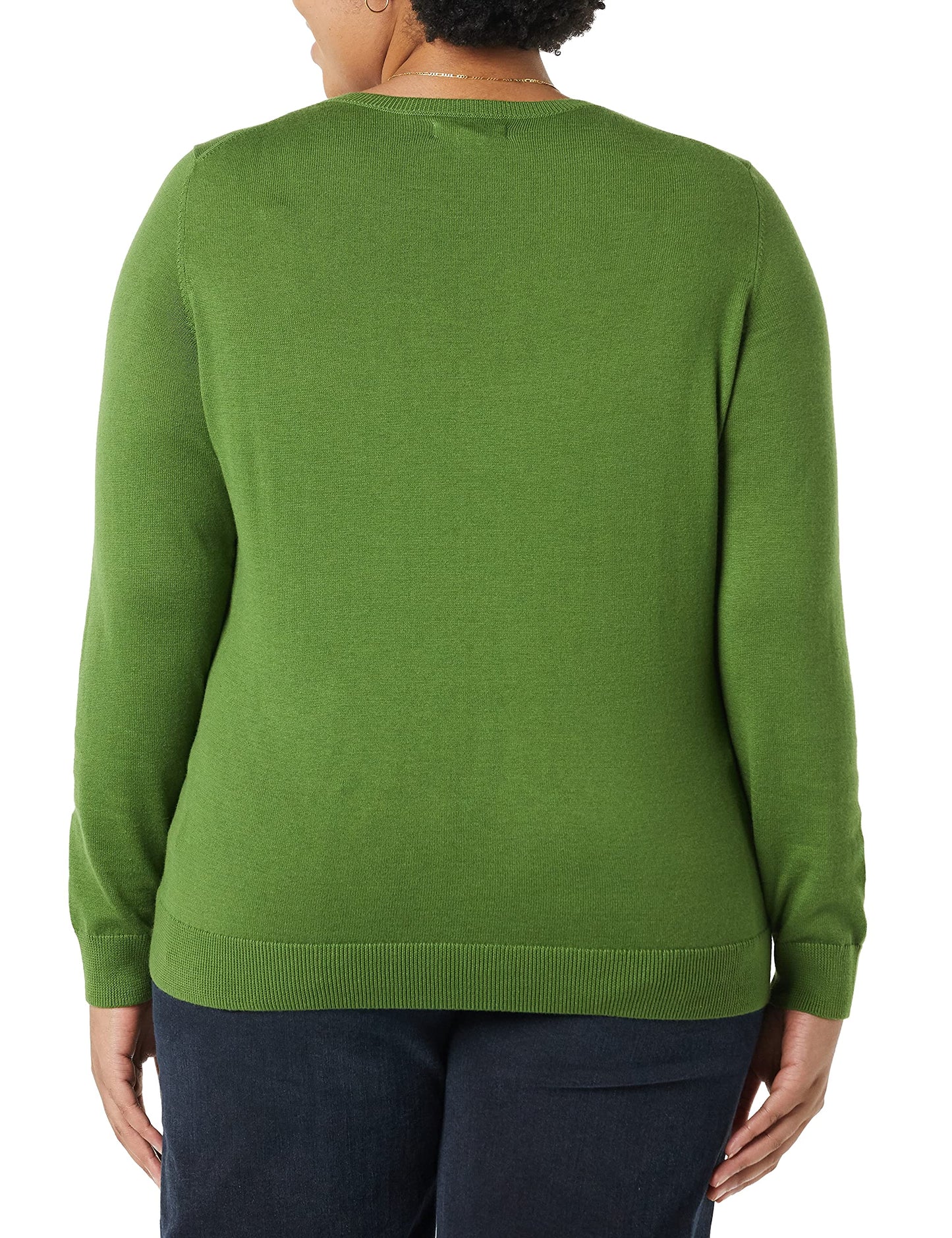 Amazon Essentials Women's Long-Sleeve Lightweight Crewneck Sweater (Available in Plus Size)