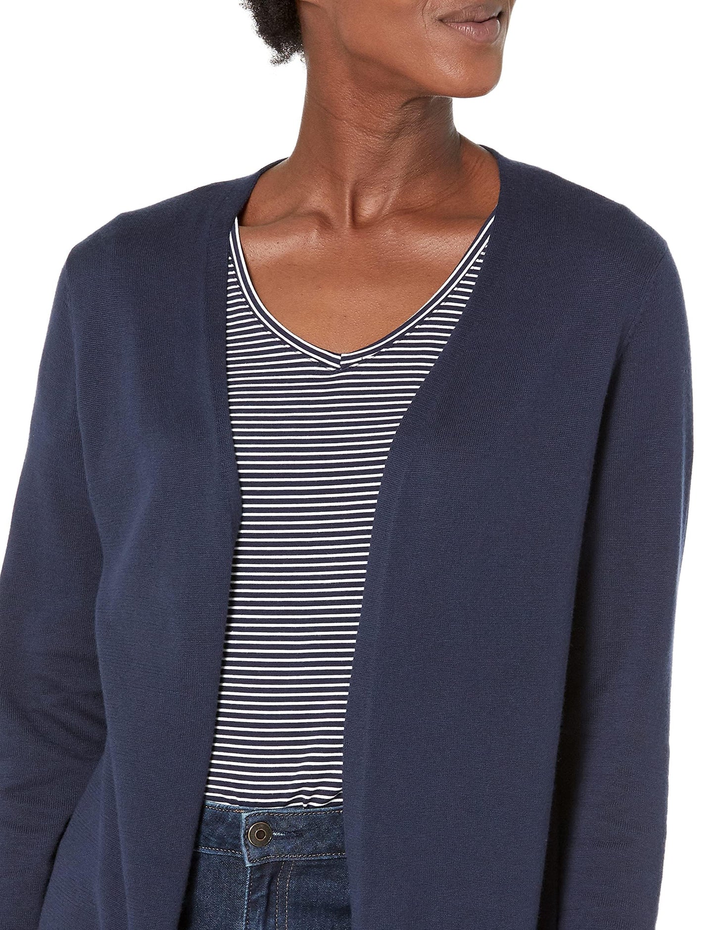 Amazon Essentials Women's Lightweight Open-Front Cardigan Sweater (Available in Plus Size)