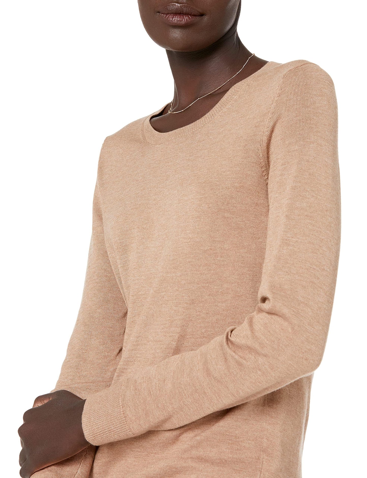 Amazon Essentials Women's Long-Sleeve Lightweight Crewneck Sweater (Available in Plus Size)