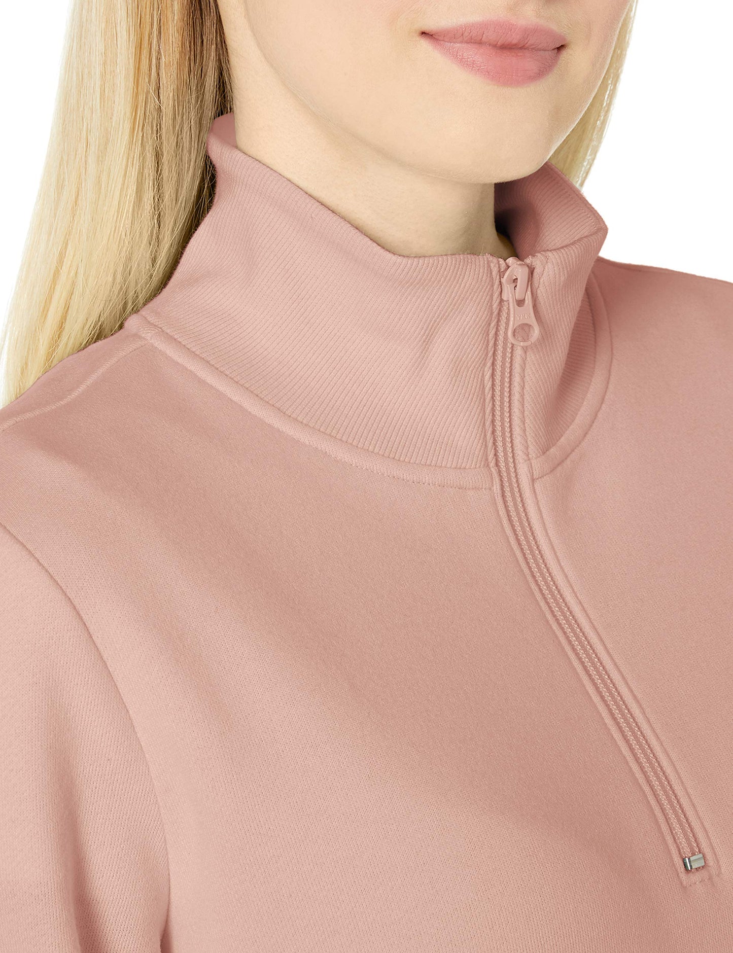 Amazon Essentials Women's Long-Sleeve Fleece Quarter-Zip Top (Available in Plus Size)